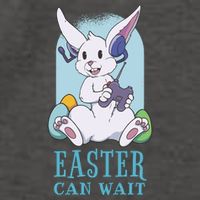 Easter Bunny Can Wait Gamer Vector Backpack