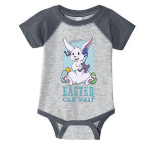 Easter Bunny Can Wait Gamer Infant Baby Jersey Bodysuit