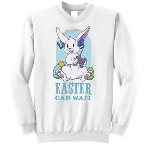 Easter Bunny Can Wait Gamer Sweatshirt