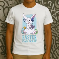 Easter Bunny Can Wait Gamer T-Shirt