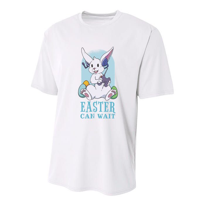 Easter Bunny Can Wait Gamer Youth Performance Sprint T-Shirt