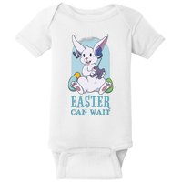 Easter Bunny Can Wait Gamer Baby Bodysuit