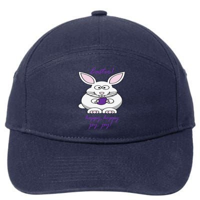 Easter Bunny Clothing 7-Panel Snapback Hat