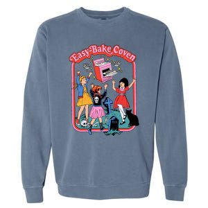 Easy Bake Coven 90s Horror Movie Fan Oversized Garment-Dyed Sweatshirt