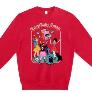 Easy Bake Coven 90s Horror Movie Fan Oversized Premium Crewneck Sweatshirt