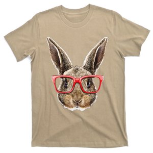 Easter Bunny Costume Face Easter Day Rabbit Ear Gift T-Shirt