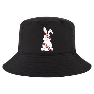 Easter Baseball Cute Easter Bunny With Baseball Easter Cool Gift Cool Comfort Performance Bucket Hat