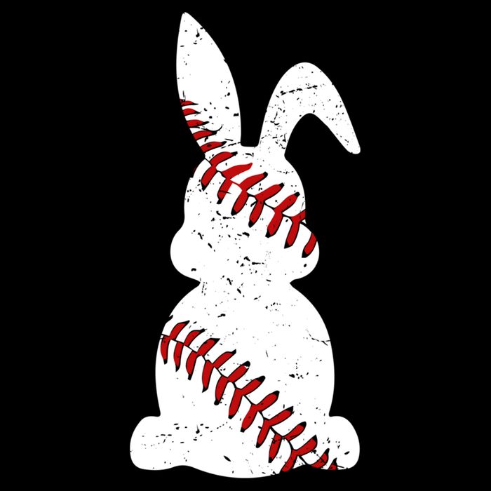 Easter Baseball Cute Easter Bunny With Baseball Easter Cool Gift Impact Tech Backpack