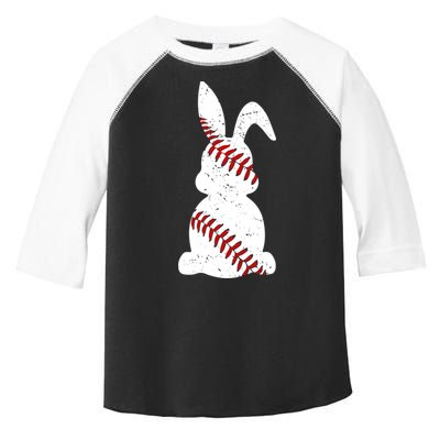 Easter Baseball Cute Easter Bunny With Baseball Easter Cool Gift Toddler Fine Jersey T-Shirt