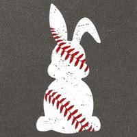Easter Baseball Cute Easter Bunny With Baseball Easter Cool Gift Cotton Canvas Backpack