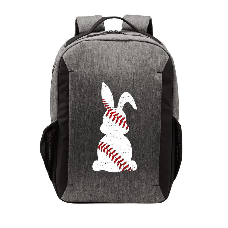 Easter Baseball Cute Easter Bunny With Baseball Easter Cool Gift Vector Backpack