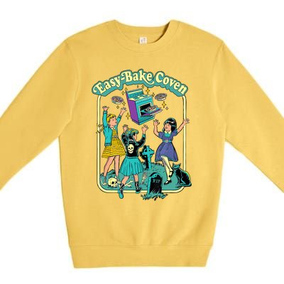 Easy Bake Coven Retro Halloween 90s Premium Crewneck Sweatshirt