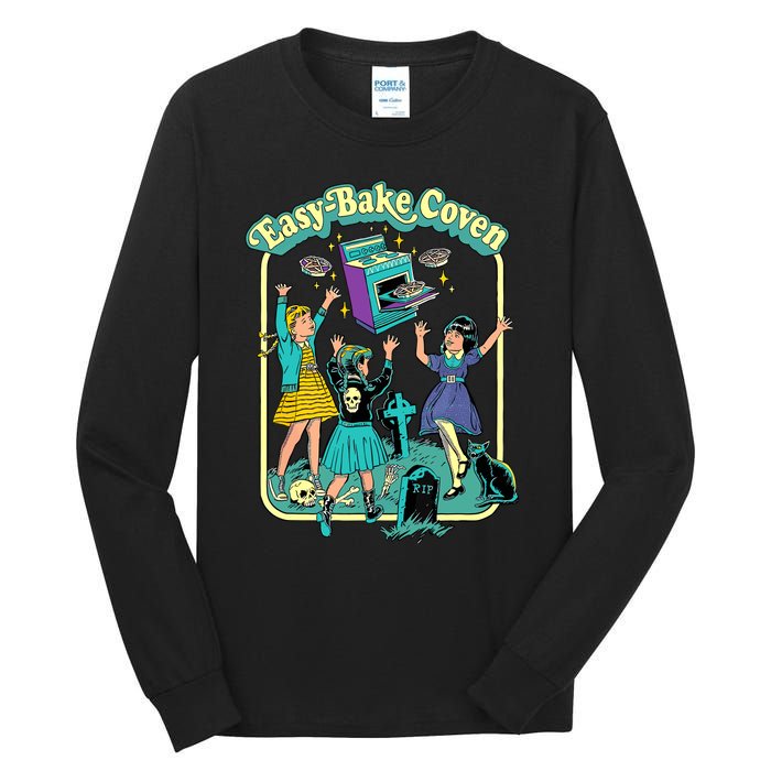 Easy Bake Coven Retro Halloween 90s Tall Long Sleeve T-Shirt