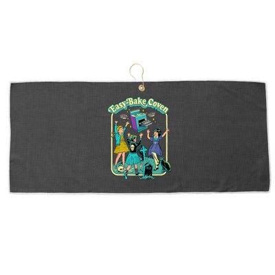 Easy Bake Coven Retro Halloween 90s Large Microfiber Waffle Golf Towel