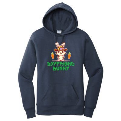 Easter Boyfriend Cute Bunny Women's Pullover Hoodie