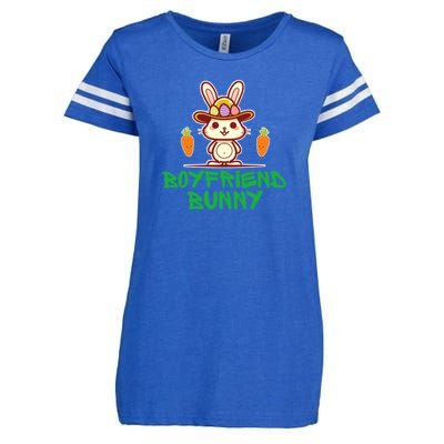 Easter Boyfriend Cute Bunny Enza Ladies Jersey Football T-Shirt