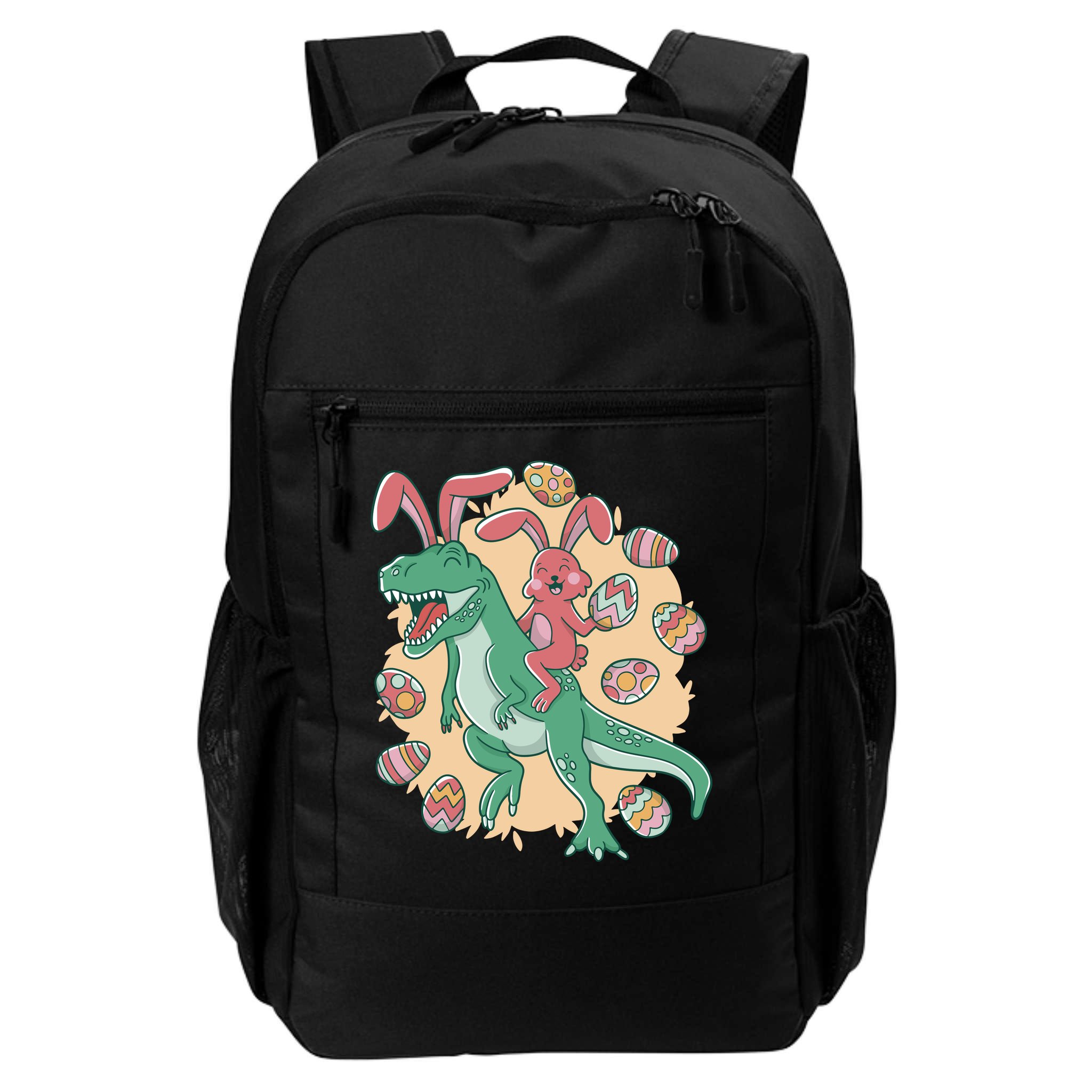 Easter Bunny Dinosaur Festive Holiday Backpack