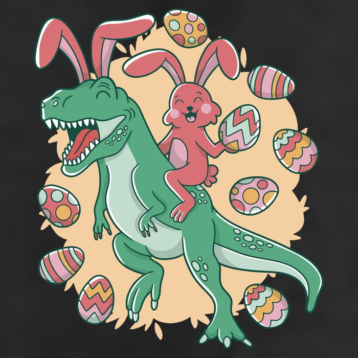 Easter Bunny Dinosaur Festive Holiday Adult Drive Performance Visor