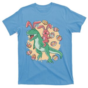 Easter Bunny Dinosaur Festive Holiday T-Shirt