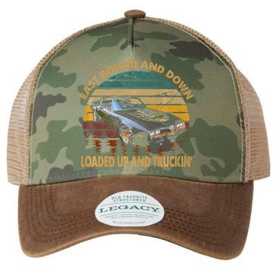 East Bound & Down Loaded Up & Truckin Vintage Bandit 1977 Legacy Tie Dye Trucker Hat