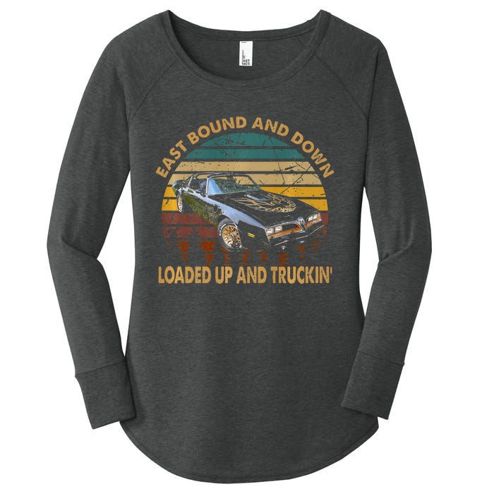 East Bound & Down Loaded Up & Truckin Vintage Bandit 1977 Women's Perfect Tri Tunic Long Sleeve Shirt