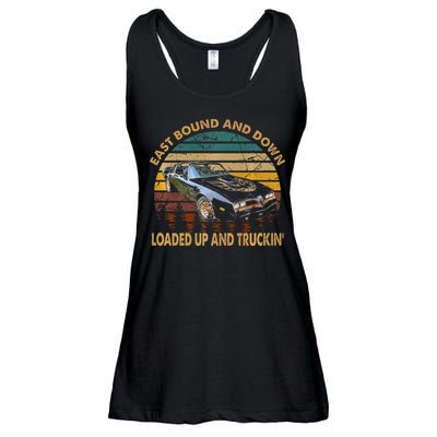 East Bound & Down Loaded Up & Truckin Vintage Bandit 1977 Ladies Essential Flowy Tank