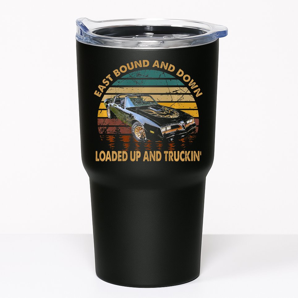 East Bound & Down Loaded Up & Truckin Vintage Bandit 1977 Tumbler