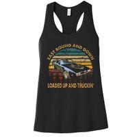 East Bound & Down Loaded Up & Truckin Vintage Bandit 1977 Women's Racerback Tank