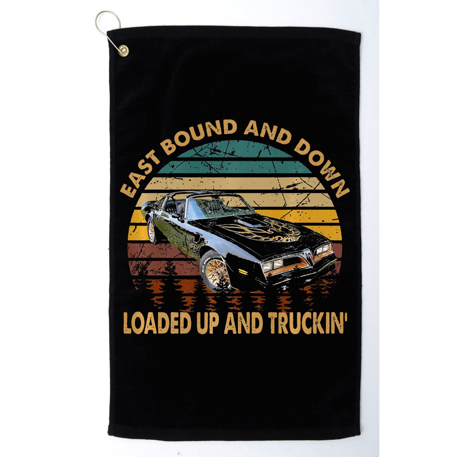 East Bound & Down Loaded Up & Truckin Vintage Bandit 1977 Golf Towel