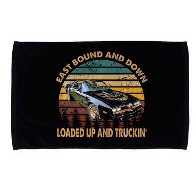 East Bound & Down Loaded Up & Truckin Vintage Bandit 1977 Microfiber Hand Towel