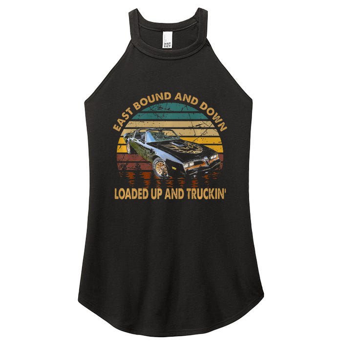 East Bound & Down Loaded Up & Truckin Vintage Bandit 1977 Women's Perfect Tri Rocker Tank