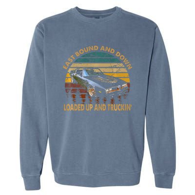 East Bound & Down Loaded Up & Truckin Vintage Bandit 1977 Garment-Dyed Sweatshirt