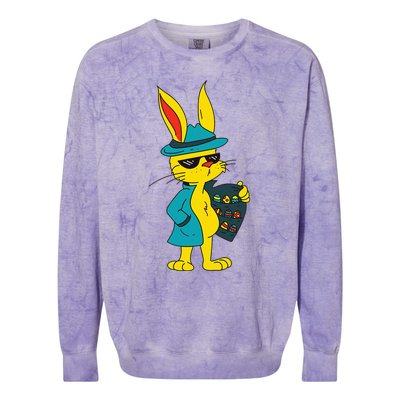 Easter bunny dealer Colorblast Crewneck Sweatshirt