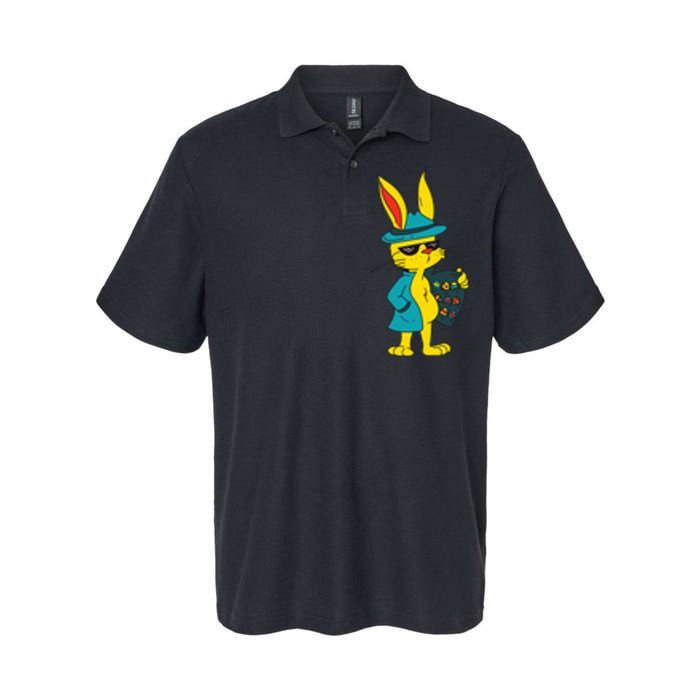 Easter bunny dealer Softstyle Adult Sport Polo