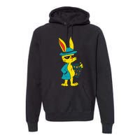 Easter bunny dealer Premium Hoodie