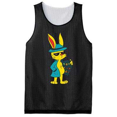 Easter bunny dealer Mesh Reversible Basketball Jersey Tank