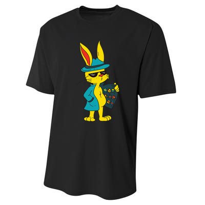 Easter bunny dealer Performance Sprint T-Shirt