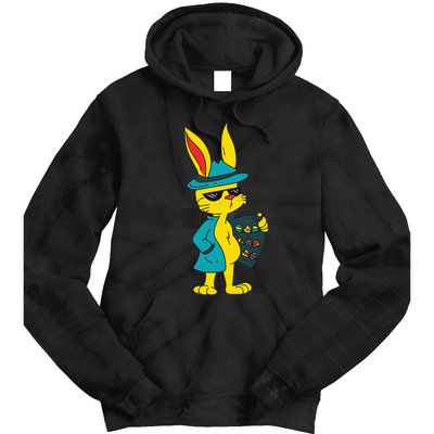 Easter bunny dealer Tie Dye Hoodie