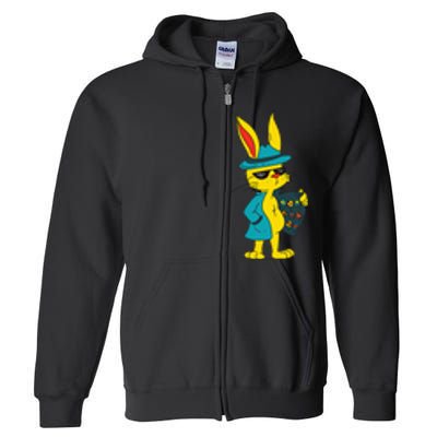 Easter bunny dealer Full Zip Hoodie