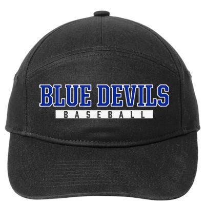 Etowah Blue Devils Baseball 7-Panel Snapback Hat