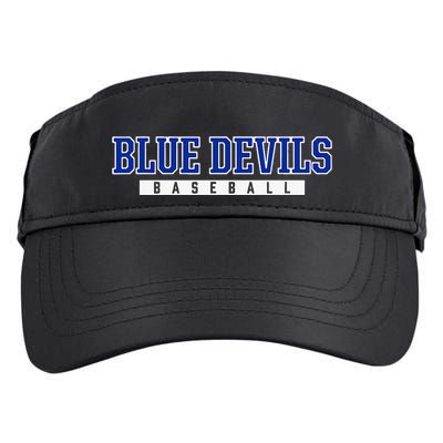 Etowah Blue Devils Baseball Adult Drive Performance Visor