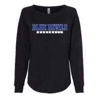 Etowah Blue Devils Baseball Womens California Wash Sweatshirt