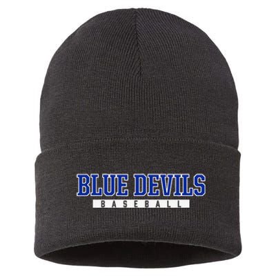 Etowah Blue Devils Baseball Sustainable Knit Beanie