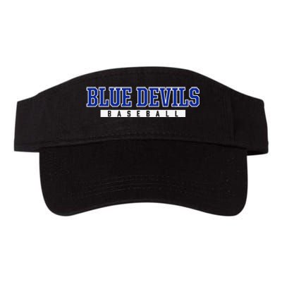 Etowah Blue Devils Baseball Valucap Bio-Washed Visor