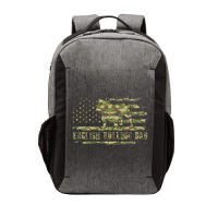 English BullDog Dad Camouflage American Flag Patriotic Dog Vector Backpack
