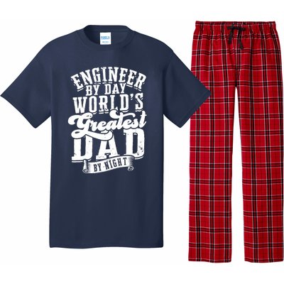 Engineer By Day World's Greatest Dad By Night Mechanical Pajama Set