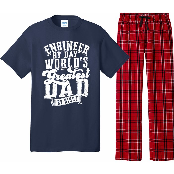 Engineer By Day World's Greatest Dad By Night Mechanical Pajama Set