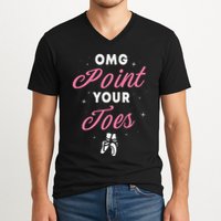 Elegant Ballet Dancer Absolute Your Form V-Neck T-Shirt