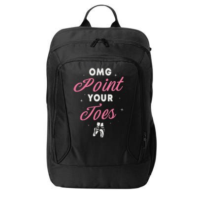 Elegant Ballet Dancer Absolute Your Form City Backpack