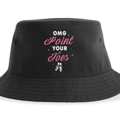 Elegant Ballet Dancer Absolute Your Form Sustainable Bucket Hat